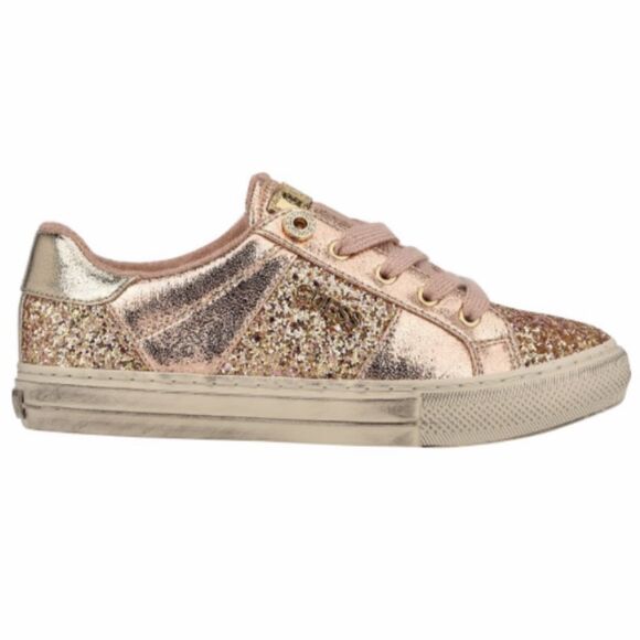 Gold glittered sneakers - Picture 4 of 15